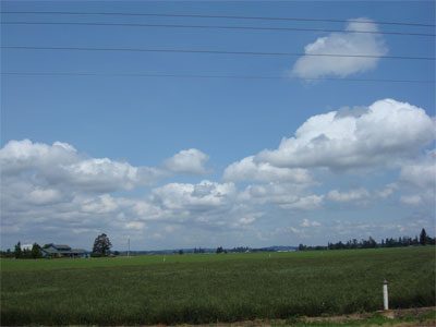 Heading toward Corvallis